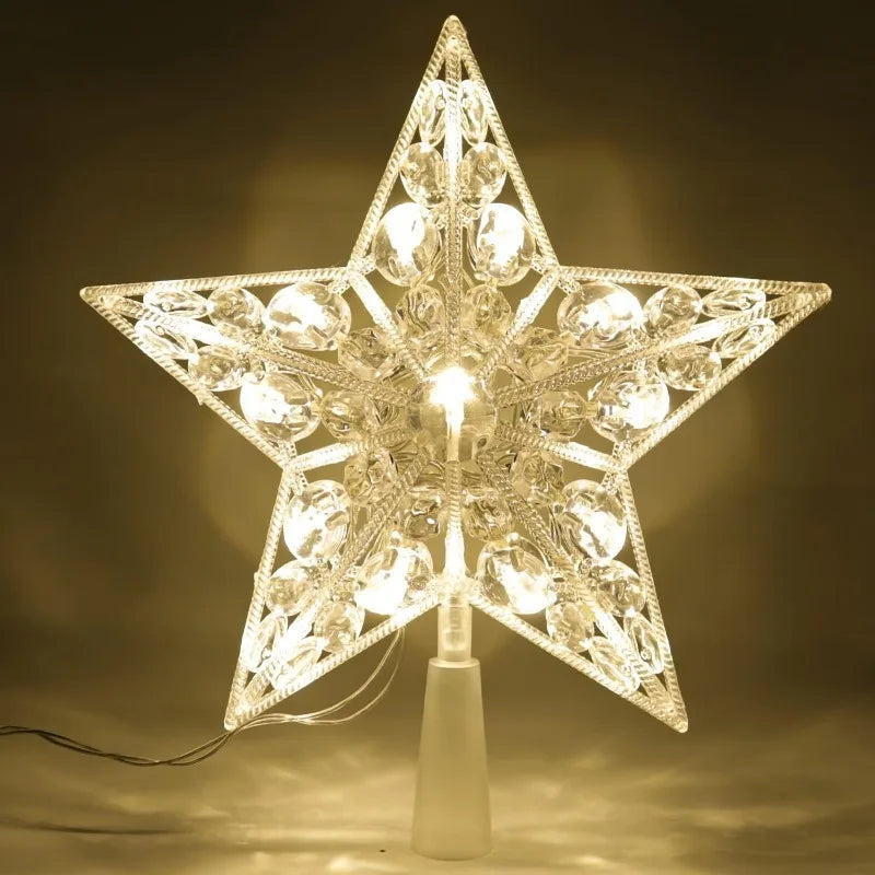 Estrella Navideña para decoración lámpara LED brillante